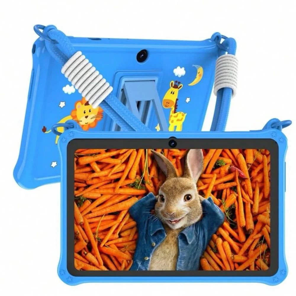 Kids Blue Tablet with Protective Case